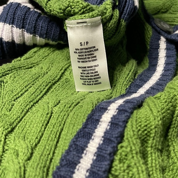 Aeropostale- Button Up Sweater Vest - Picture 9 of 12